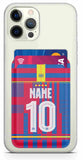 Barcelona Home Jersey 21-22 Stick on Wallet
