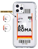 Flight Ticket to Roma - Case Jersey