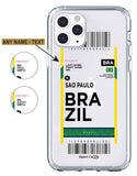 Flight Ticket to Brazil - Case Jersey