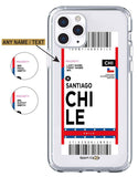 Flight Ticket to Chile - Case Jersey