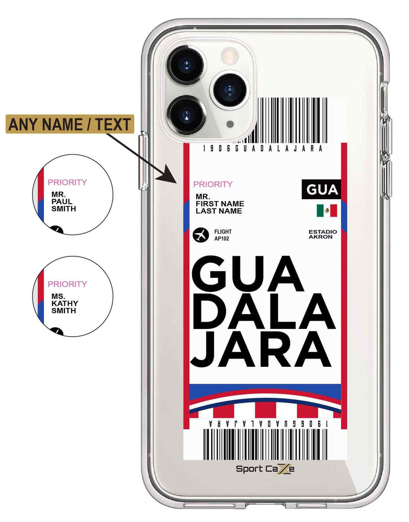 Flight Ticket to Guadalajara - Case Jersey