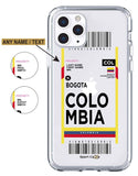 Flight Ticket to Colombia - Case Jersey