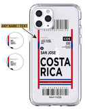 Flight Ticket to Costa Rica - Case Jersey