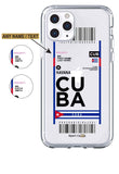 Flight Ticket to Cuba - Case Jersey