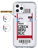 Flight Ticket to Czech Republic - Case Jersey