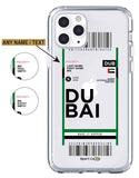 Flight Ticket to Dubai - Case Jersey