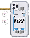 Flight Ticket to Guatemala - Case Jersey