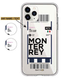 Flight Ticket to Monterrey - Case Jersey