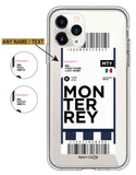 Flight Ticket to Monterrey - Case Jersey