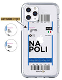 Flight Ticket to Napoli - Case Jersey