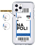 Flight Ticket to Napoli - Case Jersey
