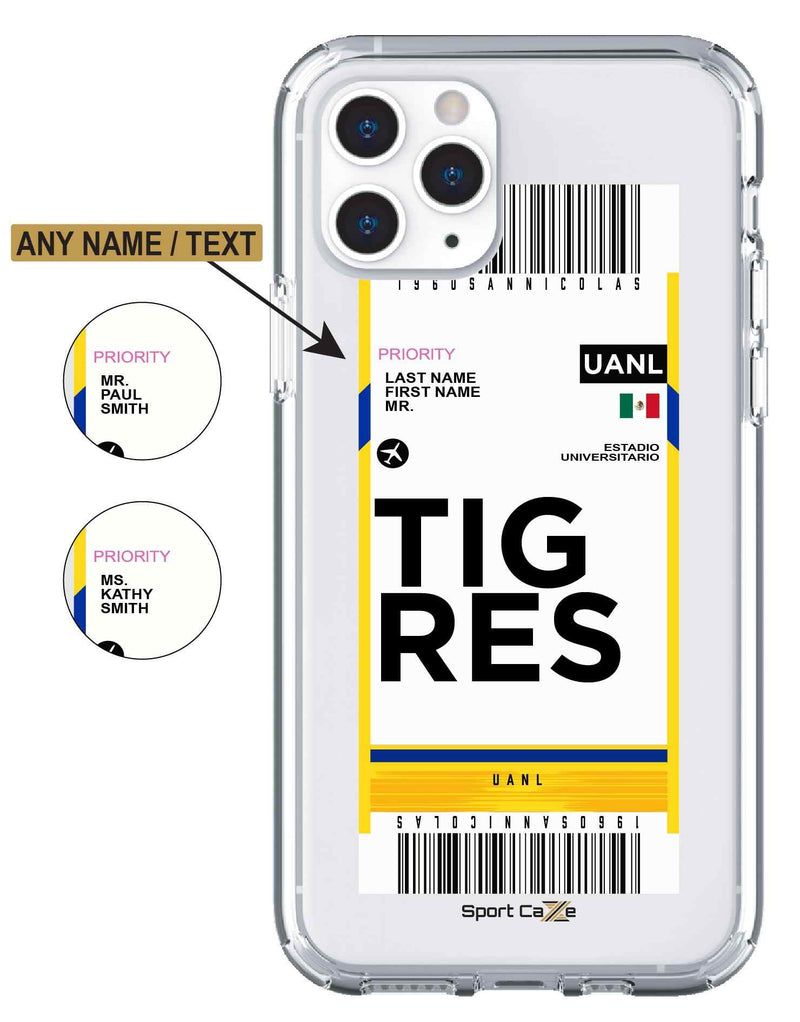 Flight Ticket to Tigres - Case Jersey