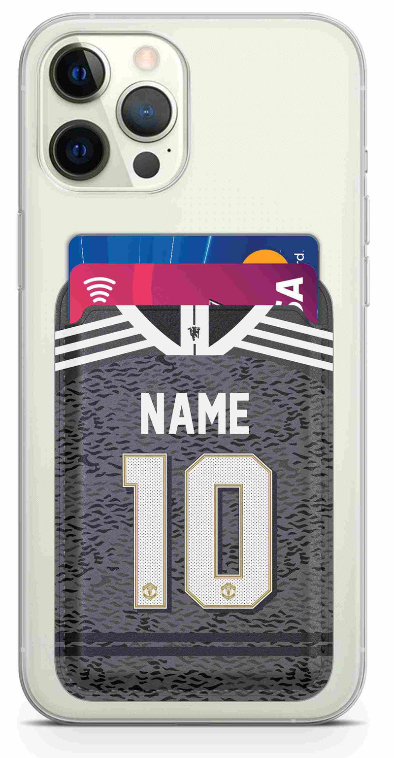 Manchester Utd Away Jersey 2020 Stick on Wallet