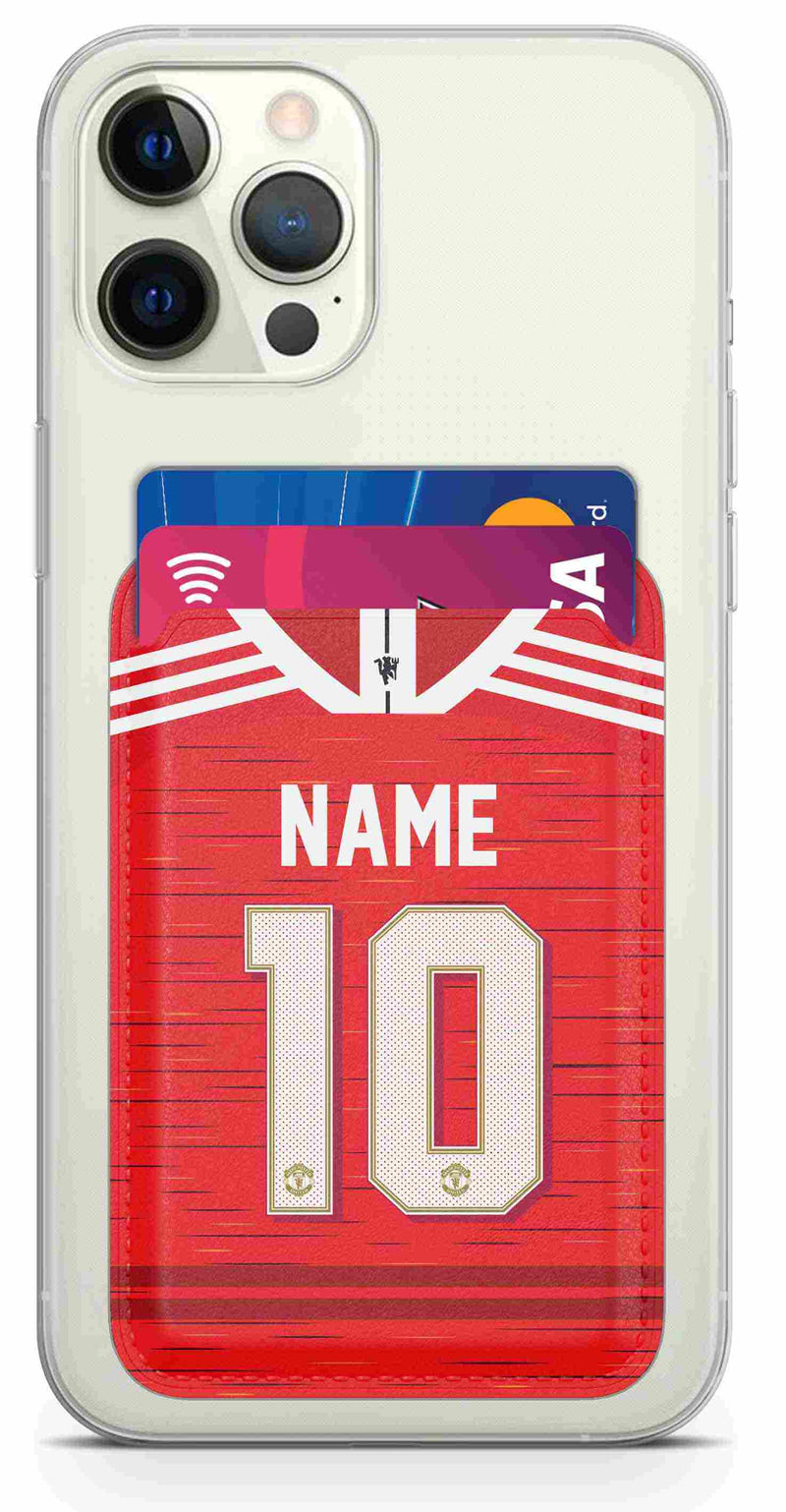Manchester Utd Home Jersey 2020 Stick on Wallet