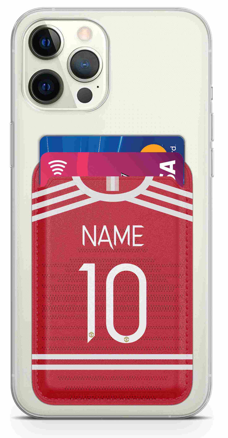 Manchester Utd Home Jersey 21-22 Stick on Wallet
