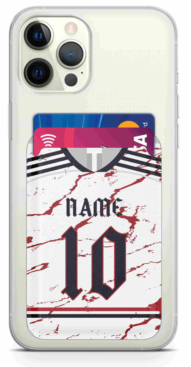 Red London Away Jersey 2021 Stick on Wallet